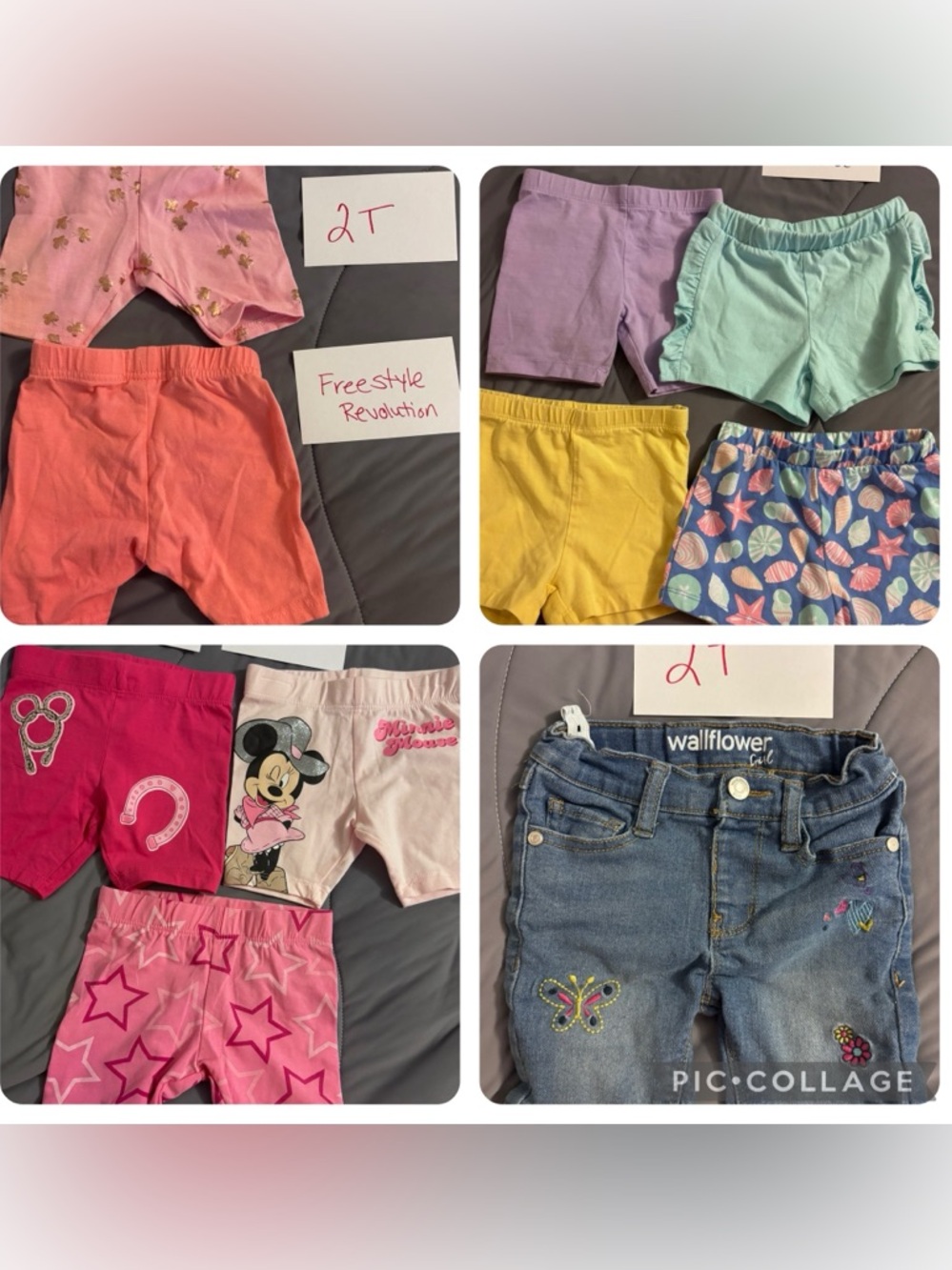 2T girls shorts bundle